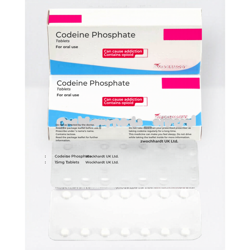 Codeine Phosphate 15mg Wockhardt