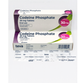 Codeine Phosphate 30mg Tablets by Teva