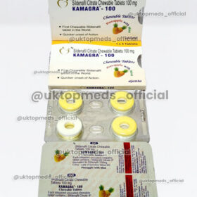 Kamagra 100mg Pineapple Mint Flavor Tablets